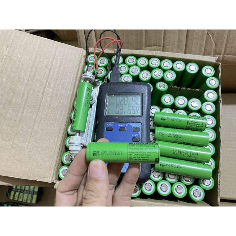 Pin 18650 LG MJ1 dung lượng 3200mAh - 3.7V xả 20A  tháo khối hàng New 90%