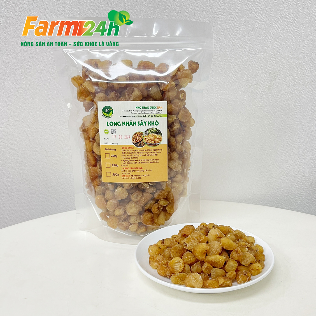 Long nhãn sấy khô, làm chè dưỡng nhan, pha trà, chưng yến, hầm canh, giúp ngủ ngon, chống lão hóa