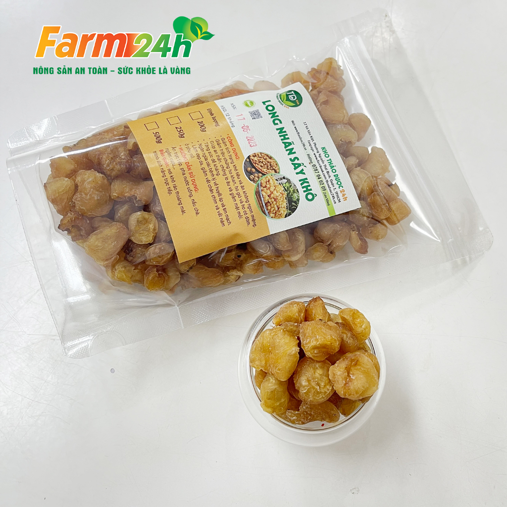 Long nhãn Hưng Yên sấy khô, dùng nấu chè, pha trà, chưng yến, dưỡng nhan, bổ máu, chống lão hóa, đẹp da