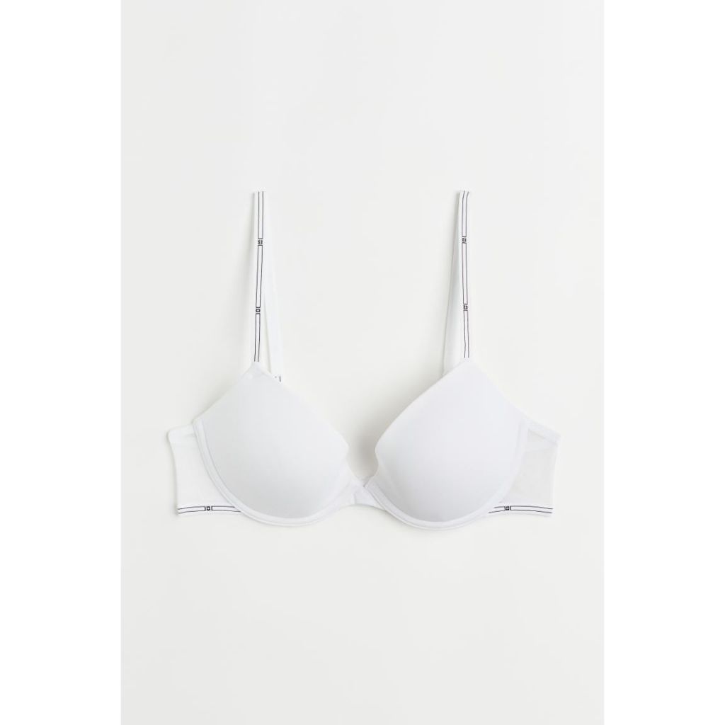 Áo lót bra không gọng có gọng trắng HM H&M_hàng chính hãng authentic