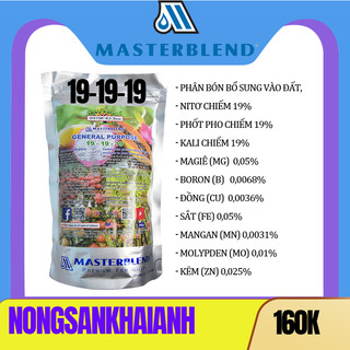 Phân bón Masterblend 19-19-19 dùng tất cả các mục đích (500 gram)