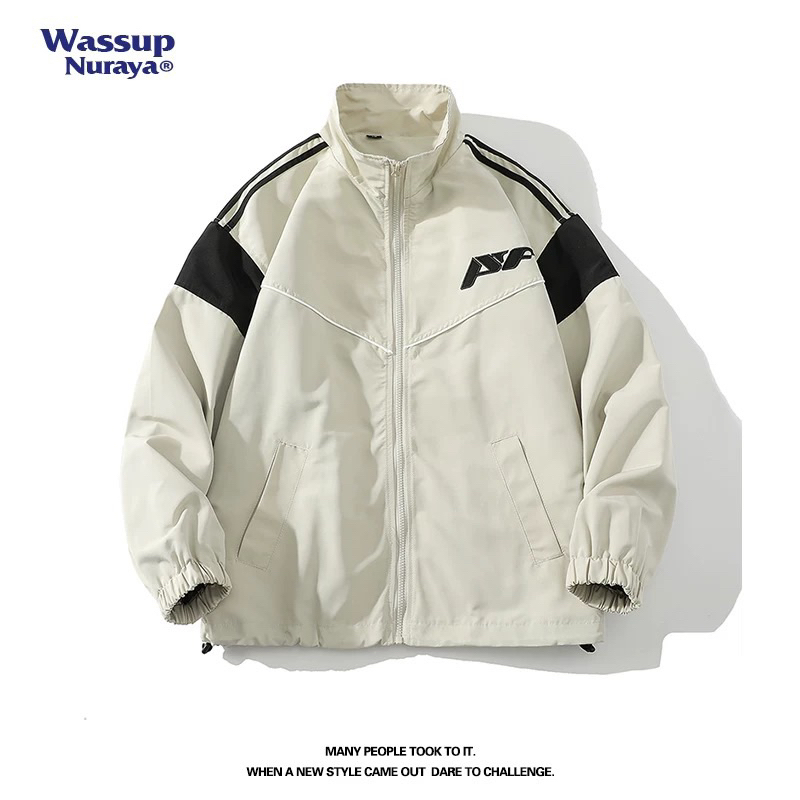 Áo khoác dù cặp 2 lớp thiêu logo AF big size 100kg
