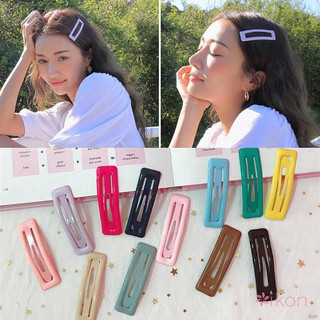 Beautycoco🍊Kẹp tóc dễ thương cho nữ,Kẹp Tóc Nữ Hình Vuông Nhiều Màu Sắc Dễ Thương