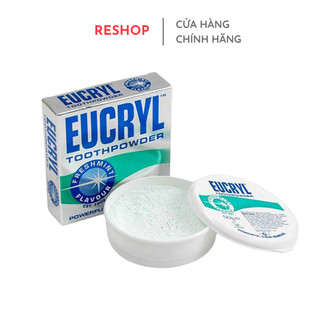 Bột tẩy trắng răng cấp tốc EUCRYL Anh Quốc 50g