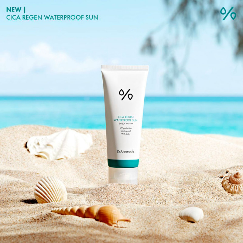 Kem chống nắng chống nước Dr.Ceuracle Cica Regen Waterproof Sun 100ml