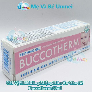 Buccotherm PHÁP - Kem đánh răng hữu cơ Buccotherm cho bé mới mọc răng tuýp 50ml
