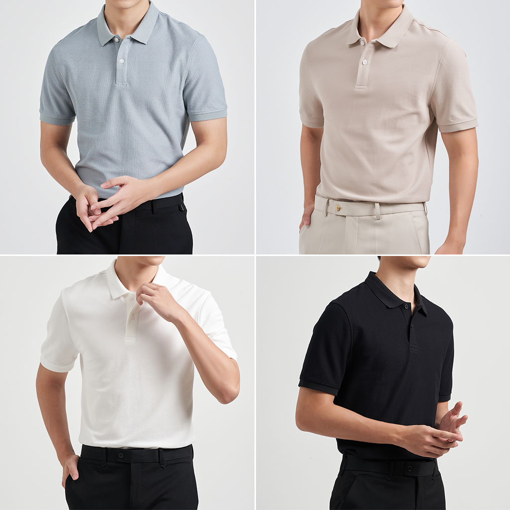 Áo Polo Nam KRIK Form Slimfit Vừa Vặn, Chất Vải Cotton Thoáng Mát, Co Dãn 4 Chiều PL0198