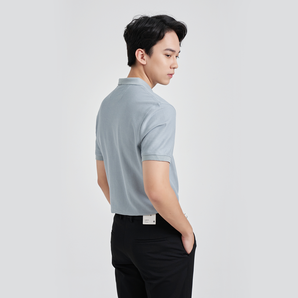 Áo Polo Nam KRIK Form Slimfit Vừa Vặn, Chất Vải Cotton Thoáng Mát, Co Dãn 4 Chiều PL0198