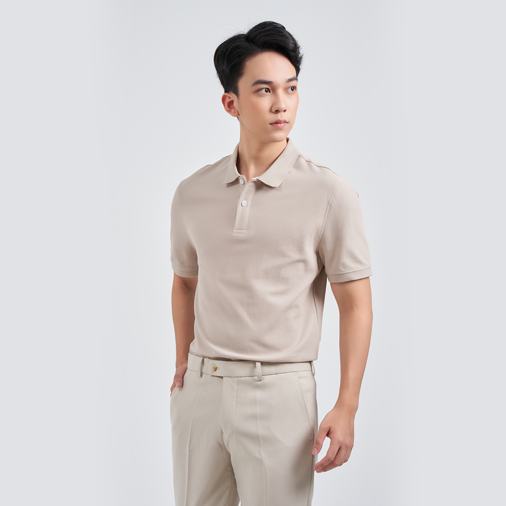 Áo Polo Nam KRIK Form Slimfit Vừa Vặn, Chất Vải Cotton Thoáng Mát, Co Dãn 4 Chiều PL0198