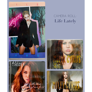 Cd, dvd các albums của miley cirus - pop/rock