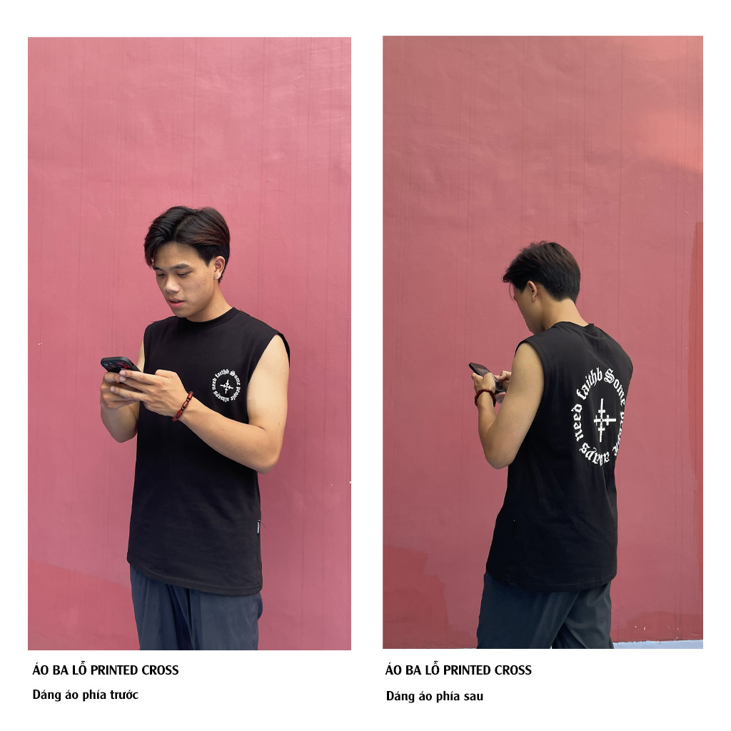 Áo Ba Lỗ Tanktop Local Brand DUKEEN Cotton In Lưới Form Rộng Nam Nữ Unisex