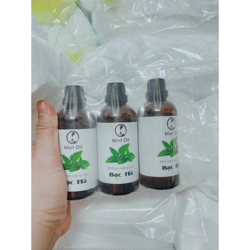 (Nguyên Chất) Chai 100ml Tinh Dầu Xông Sả Chanh, Bạc Hà, Hoa Hồng, Quế, Hương Trầm Xông Phòng