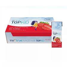 Thùng 48 hộp sữa tươi tiệt trùng hương dâu TH True Milk 110ml