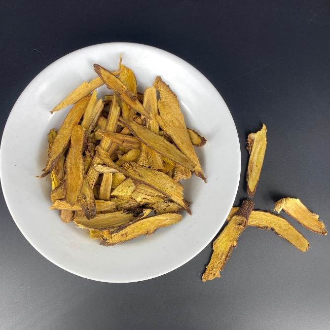 Cam thảo vàng phiến mỏng