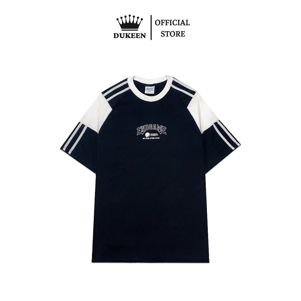 Áo Thun Unisex Local Brand DUKEEN Áo Phông Nam Nữ Tay Lỡ Oversize Form Rộng Chất Liệu cotton Viền Tay TS009