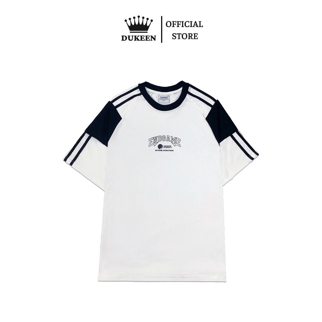 Áo Thun Unisex Local Brand DUKEEN Áo Phông Nam Nữ Tay Lỡ Oversize Form Rộng Chất Liệu cotton Viền Tay TS009