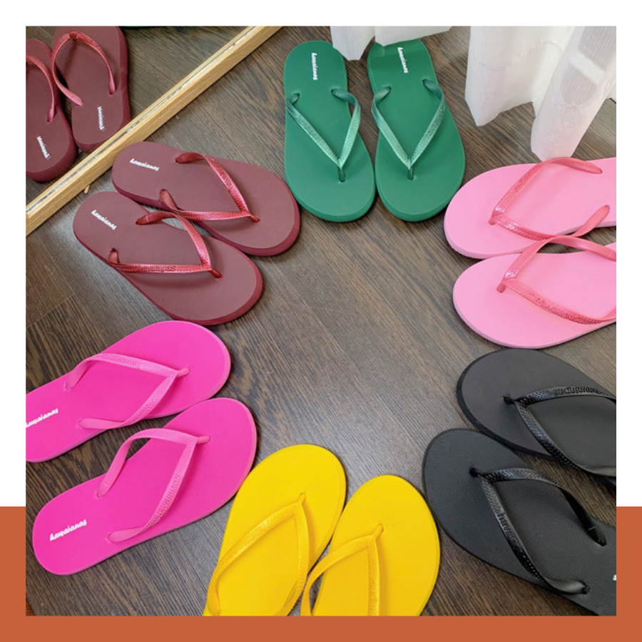 Dép xốp quai kẹp tông lào thông dụng, dép đi biển nhiều màu siêu nhẹ EMgiay DE