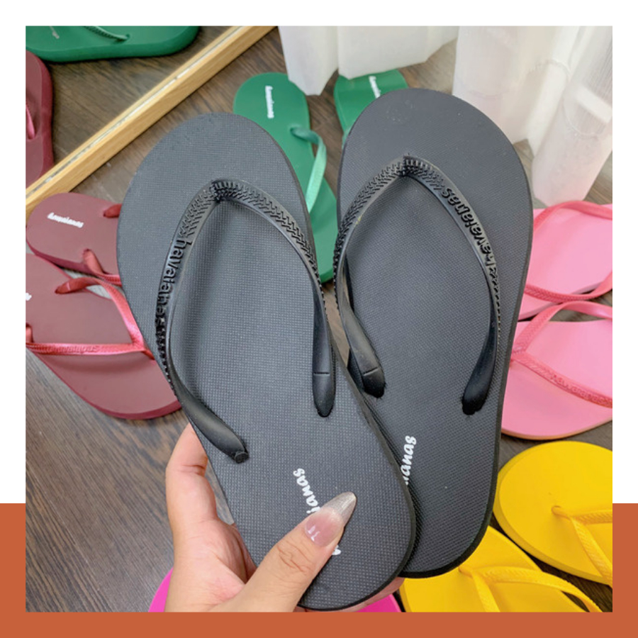 Dép xốp quai kẹp tông lào thông dụng, dép đi biển nhiều màu siêu nhẹ EMgiay DE