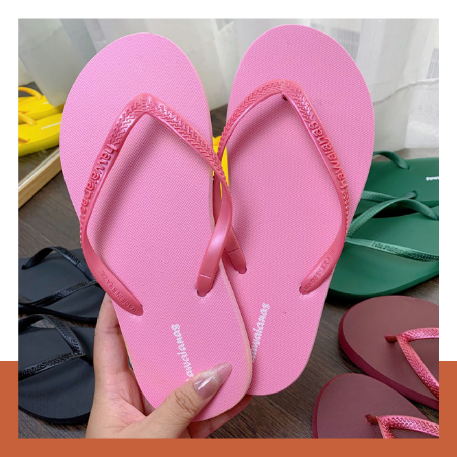 Dép xốp quai kẹp tông lào thông dụng, dép đi biển nhiều màu siêu nhẹ EMgiay DE