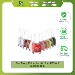 Sơn Móng Felina Keratin Anti-UV Nail Lacquer 18ml