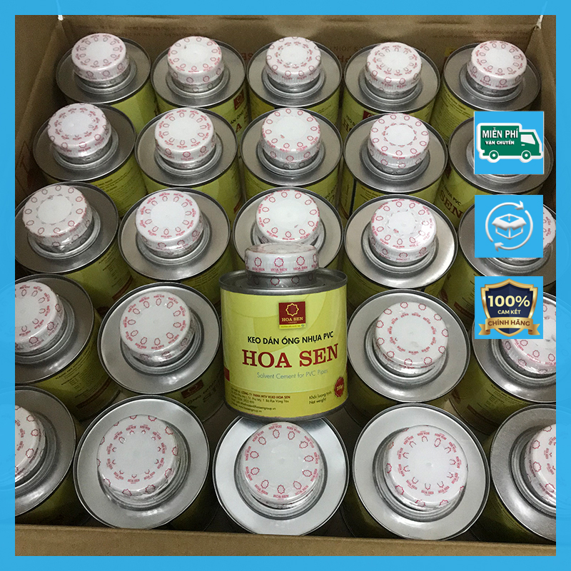Keo dán ống nhựa HOA SEN
