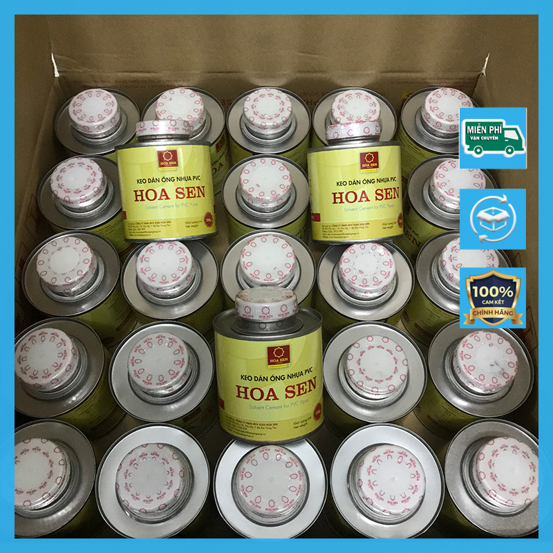 Keo dán ống nhựa HOA SEN