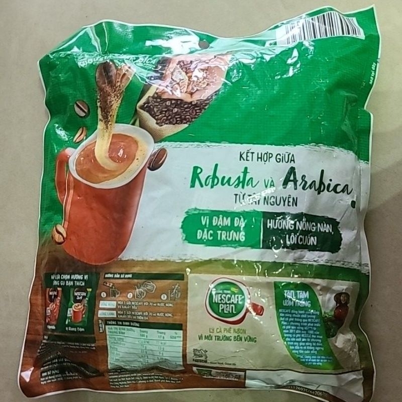 Cà phê hòa tan Nescafe 3 trong 1 Vị Rang Đậm - 46 gói