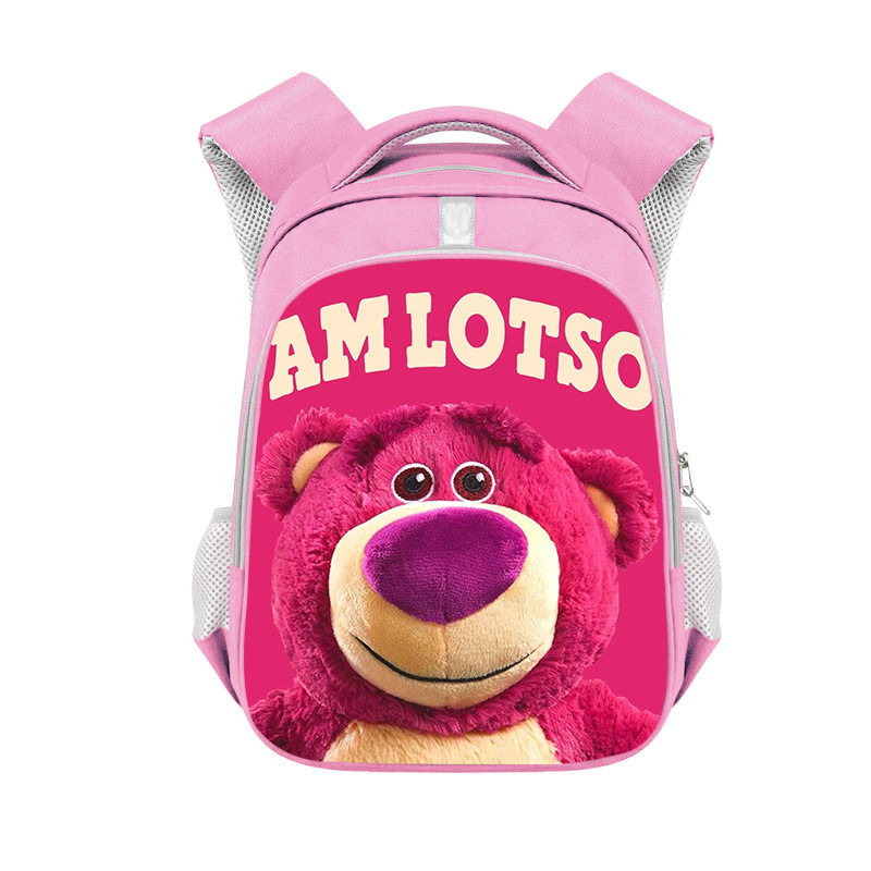 Lotso Balo Cỡ Lớn Thoáng Khí In Họa Tiết Dâu Tây / Gấu Dễ Thương Thời Trang Cho Nữ