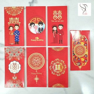 500 bao lì xì mừng cô dâu, chú rể