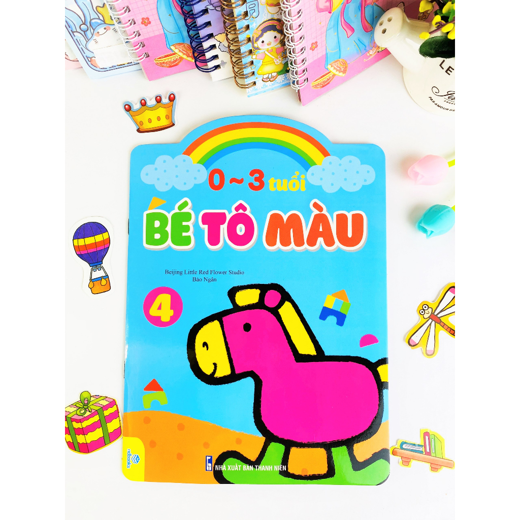 Sách - Combo 8 cuốn: Bé Tô Màu  - ndbooks