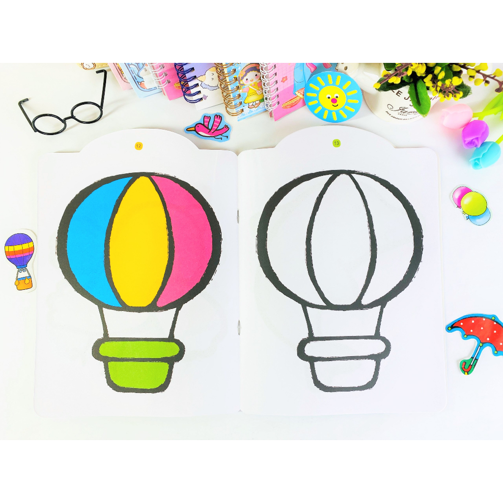 Sách - Combo 8 cuốn: Bé Tô Màu  - ndbooks