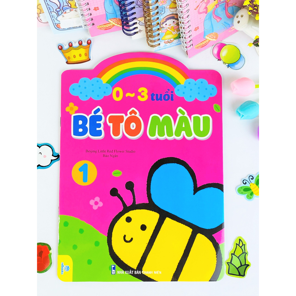 Sách - Combo 8 cuốn: Bé Tô Màu  - ndbooks