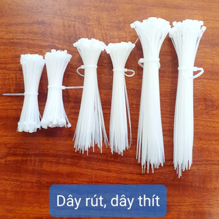 Dây rút, dây thít 10cm, 15cm, 20cm