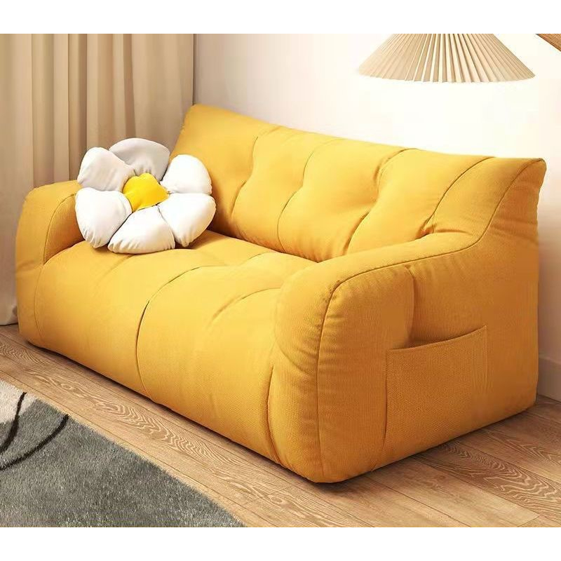 Ghế Sofa mềm bông vải kết thúc hạt điền thoải mái và nhẹ phòng khách phòng ngủ phù hợp