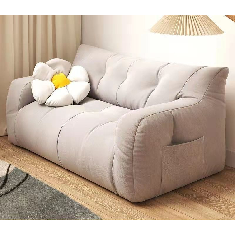 Ghế Sofa mềm bông vải kết thúc hạt điền thoải mái và nhẹ phòng khách phòng ngủ phù hợp