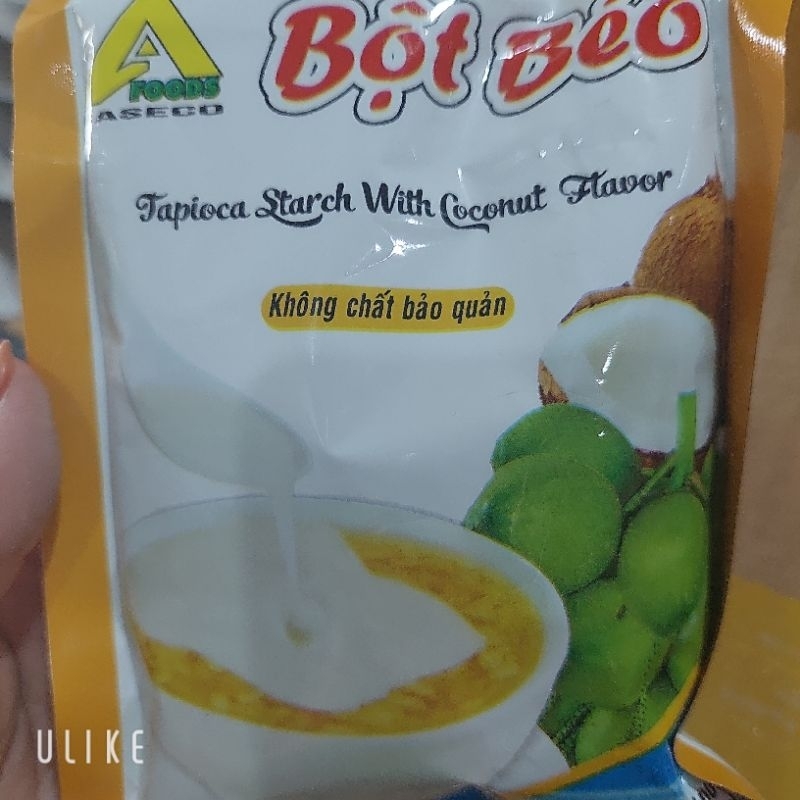 Bột béo Thơm Trộn mồi câu cá gói 100g