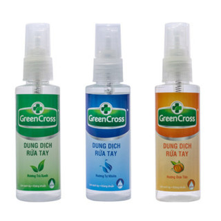 Dung dịch rửa tay green cross 70ml
