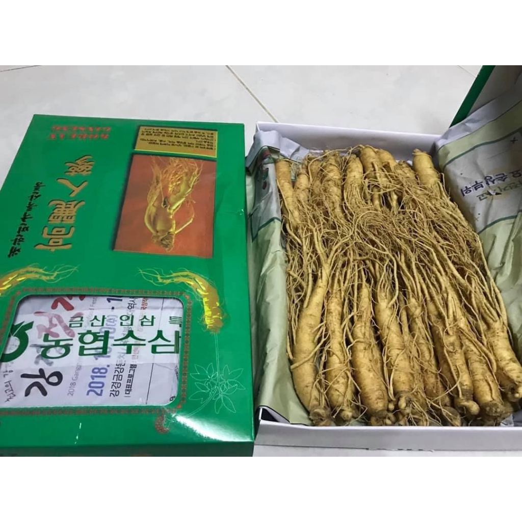 Nhân Sâm Tươi Hàn Quốc Hầm Gà Size 25-35 Củ 1 Kg - Sâm Hầm Gà