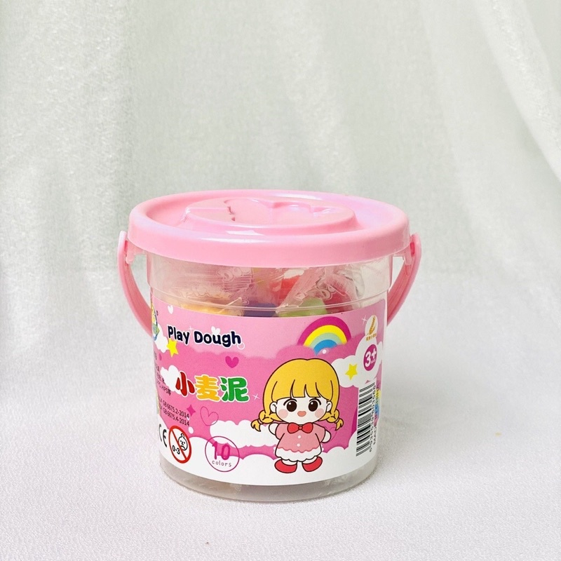 Hũ Đồ Chơi Đất Sét Nặn Hình Tự Khô DIY Màu Sắc Tươi Sáng Cho Bé Từ 3 Tuổi