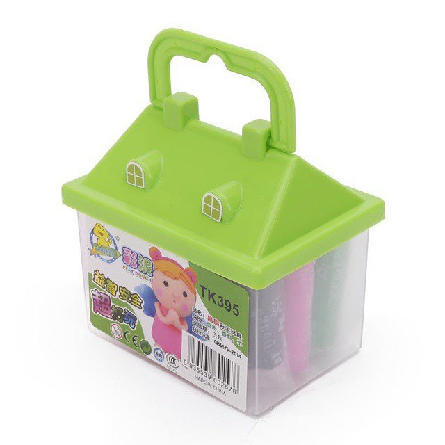 Hũ Đồ Chơi Đất Sét Nặn Hình Tự Khô DIY Màu Sắc Tươi Sáng Cho Bé Từ 3 Tuổi