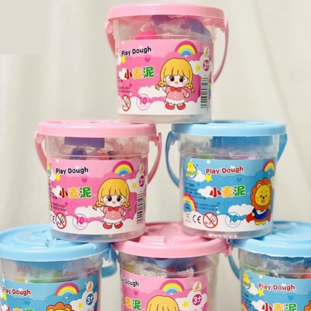 Hũ Đồ Chơi Đất Sét Nặn Hình Tự Khô DIY Màu Sắc Tươi Sáng Cho Bé Từ 3 Tuổi