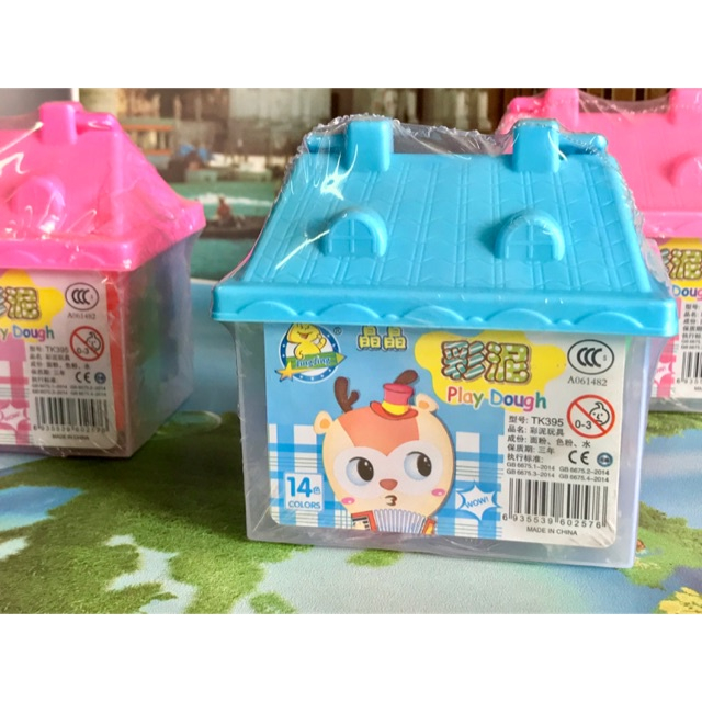 Hũ Đồ Chơi Đất Sét Nặn Hình Tự Khô DIY Màu Sắc Tươi Sáng Cho Bé Từ 3 Tuổi