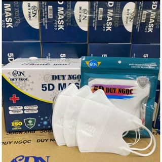 Khẩu trang kháng khuẩn 5D DUY NGỌC 100 CHIẾC