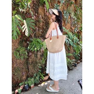 [RÁCH STORE] Đầm Maxi - đan thắt - xếp li dài