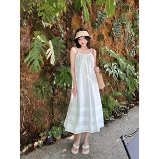 [RÁCH STORE] Đầm Maxi - đan thắt - xếp li dài