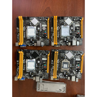 Combo main h61 biostar + cpu + ram + fan