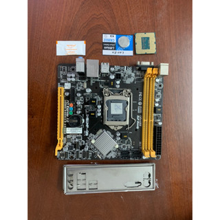 COMBO MAIN H61 BIOSTAR + CPU + RAM + FAN
