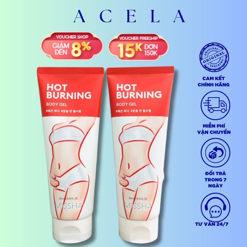 Kem Tan Mỡ Bụng Đùi Missha Hàn Quốc - Gel Giảm Rạn Nứt Sau Sinh _ACELA STORE