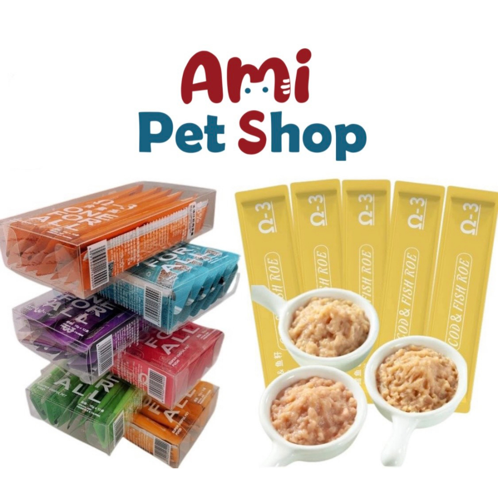 SÚP THƯỞNG OMEGA 3 DƯỠNG LÔNG CHO MÈO