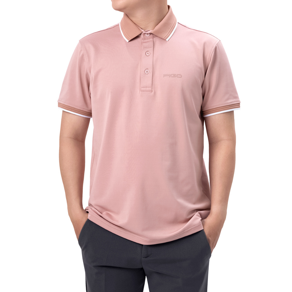 Áo thun nam polo cổ bẻ chất liệu cao cấp Pigofashion SPMPPL36